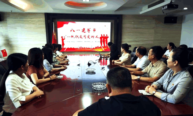 黨總支組織開展“崢嶸歲月，致敬最可愛的人”主題黨日活動